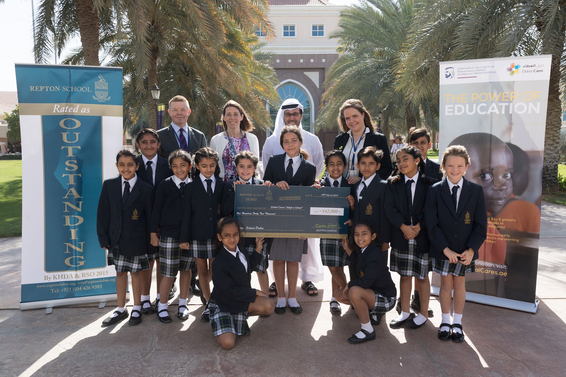 Dubai School In Partnership With Dubai Cares Raises AED 142 000 To 