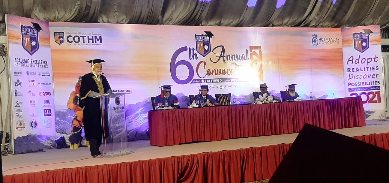 COTHM Karachi named its 6th Annual Convocation after our hero Muhammad ...