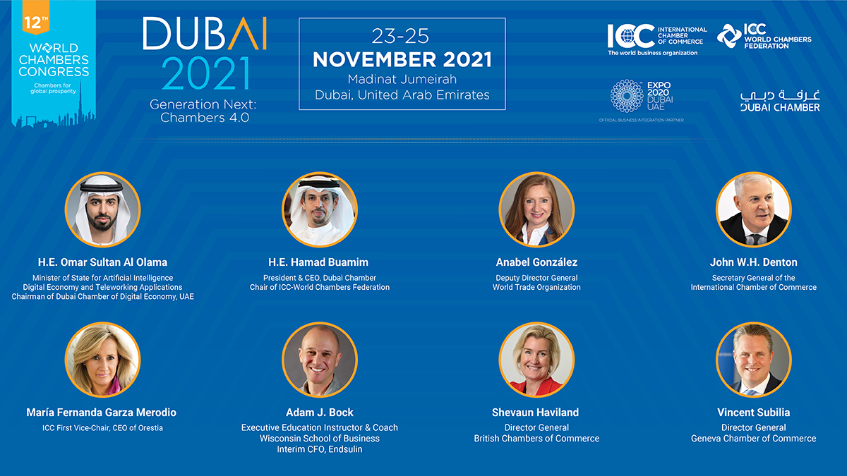 Highlevel speakers announced for 12th World Chambers Congress in Dubai Biz Today