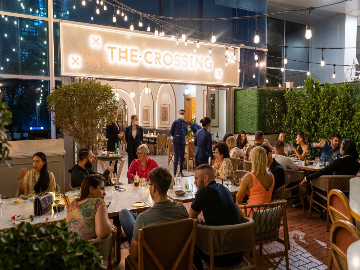 The Crossing Introduces Two New Menus Biz Today   The Crossing Outside 