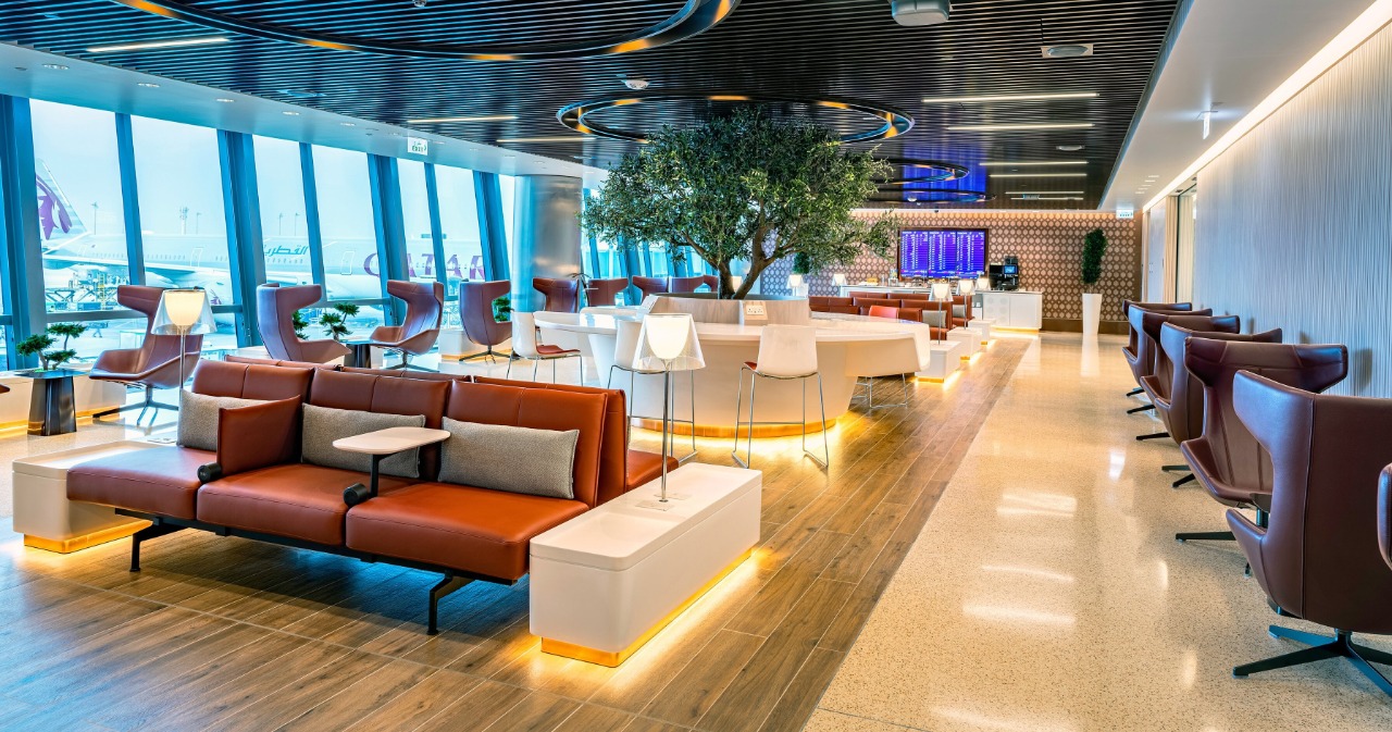 New Qatar Airways Lounge Has Dior Spa, Louis Vuitton Cafe - One