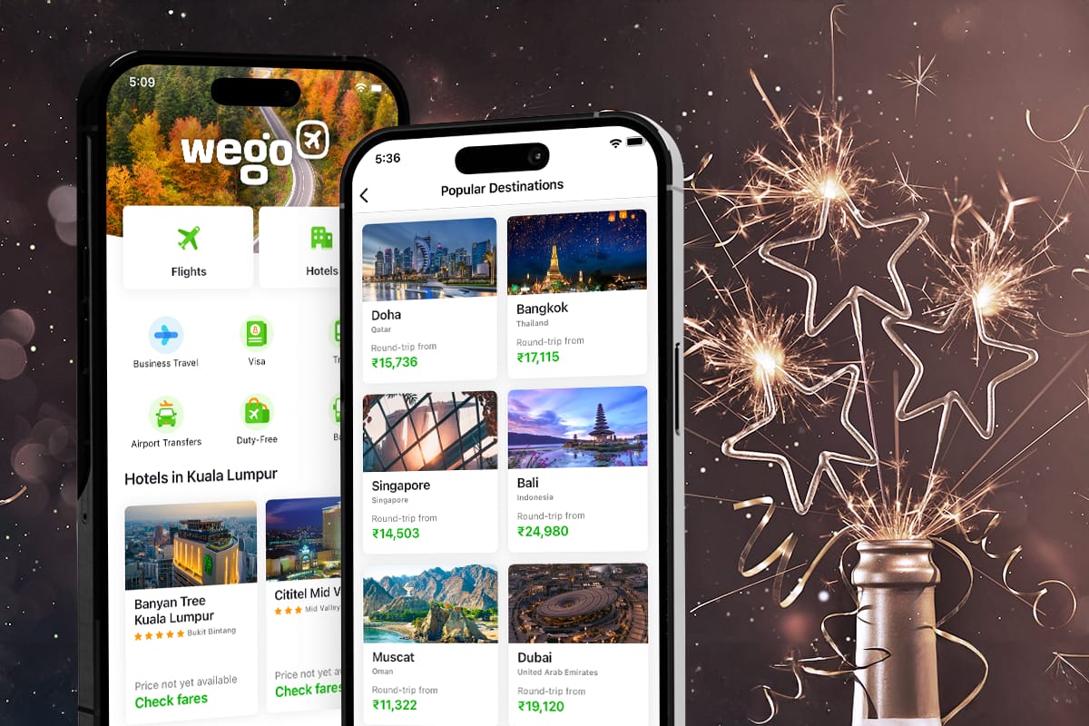 Wego reveals Top News Year Destinations for Indian Travelers in 2025